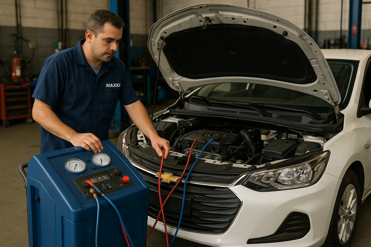 Equipamentos para ar-condicionado automotivo em Belo Horizonte