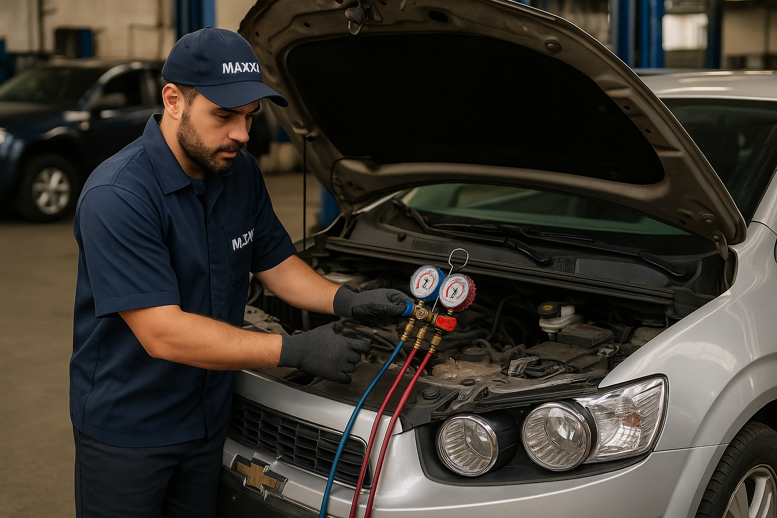 vazamento de gás ar condicionado automotivo BH