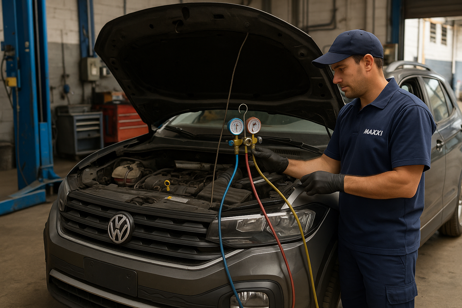 teste de estanqueidade ar condicionado automotivo BH