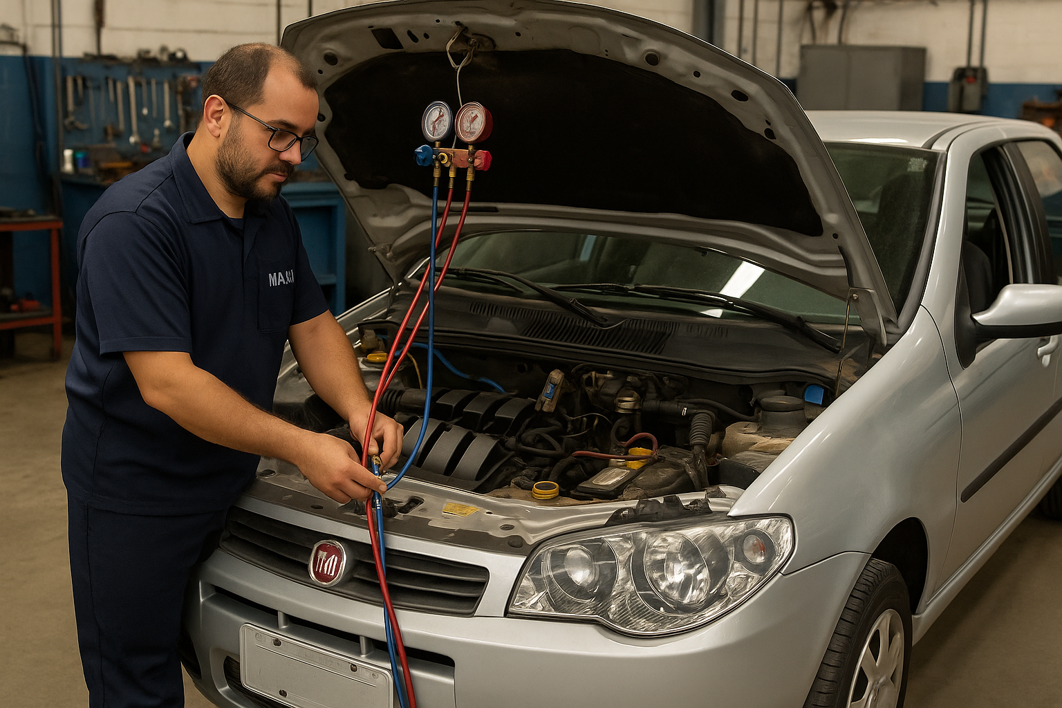 Compressor do Palio com defeito